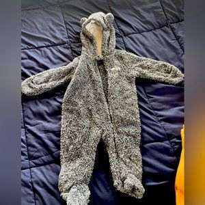 Toddler official NFL Seattle Seahawks furry bear outfit